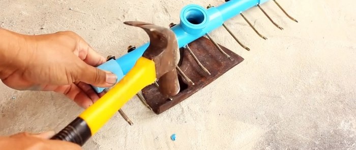 5 mga ideya para sa paggamit ng mga PVC pipe