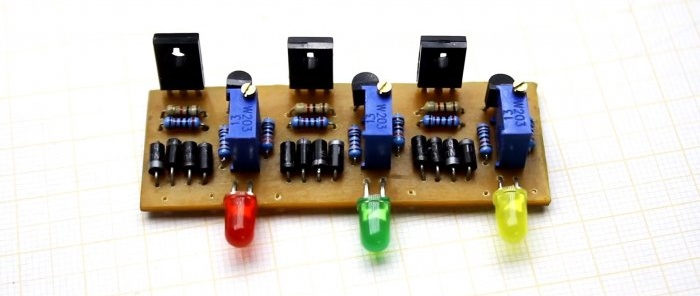Cara membuat unit pengimbang menggunakan transistor untuk sebarang bilangan bateri litium-ion