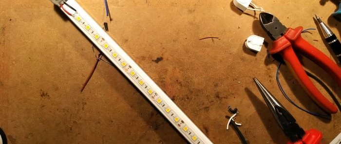 Kā pārveidot dienasgaismas spuldzi par LED