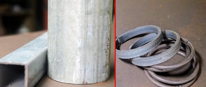 Cara membuat mesin lentur cincin manual dari paip dan profil