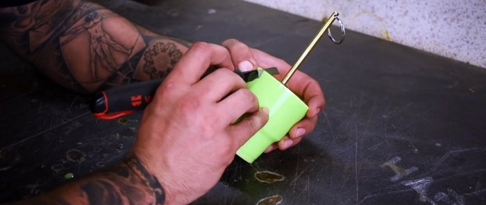 Como fundir cabos de epóxi para ferramentas manuais