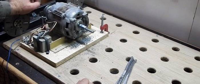 How to lengthen a short electric motor shaft without welding and lathes