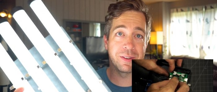 Cómo hacer una lámpara redonda de 12 V a partir de una tira de LED para cualquier necesidad