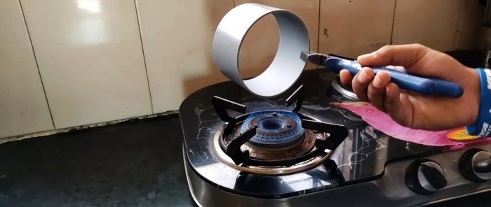Come realizzare un ventilatore da tavolo senza fili con un tubo in PVC