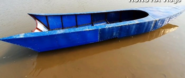 Kaip pasidaryti rėminę valtį iš plastikinių statinių