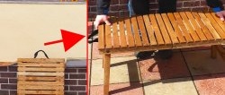 Wie man einen klappbaren Reisetisch aus Holz herstellt