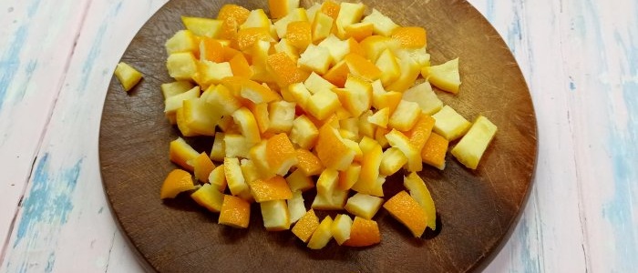 Como preparar casca de laranja cristalizada