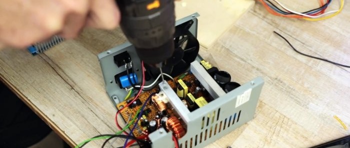 Bir bilgisayar ünitesinden evrensel 025 V güç kaynağı nasıl yapılır
