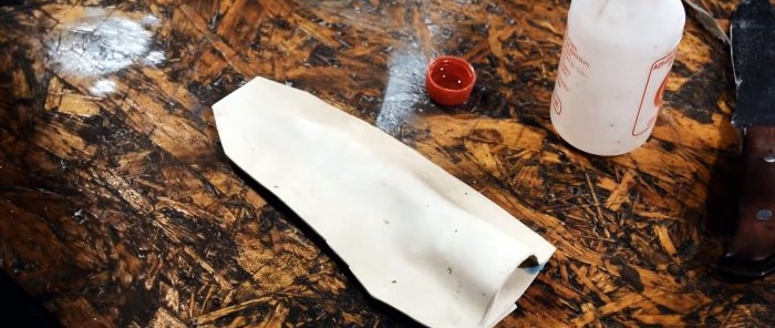 How to make a sheath of any shape from PVC pipe