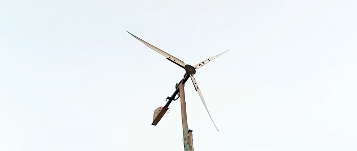 Generator wiatrowy DIY