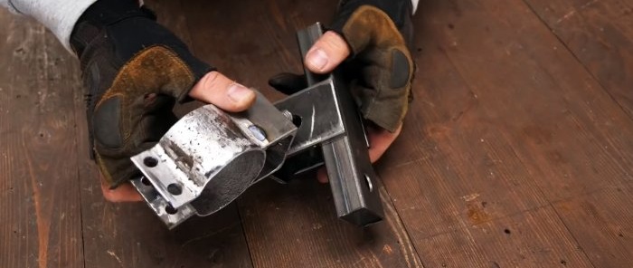 Como fazer uma furadeira com amortecedores antigos não pior do que a de fábrica