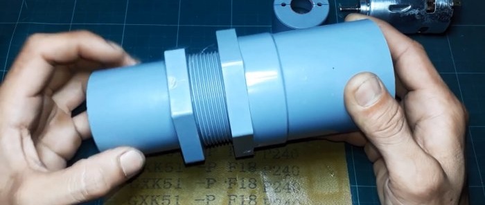 Jak vyrobit výkonné ponorné čerpadlo z PVC trubek