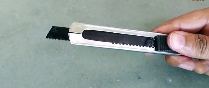 3 лайфхака за използване на остатъци от ножовка за метал