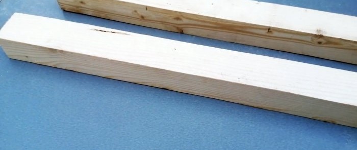 Un appareil fait maison simple pour couper des tuyaux en PVC