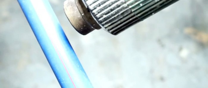 Comment fabriquer un tuyau fin à partir d'un tuyau en PP pour connecter la plomberie