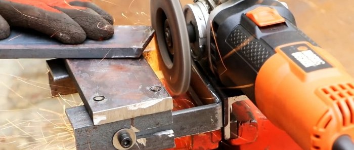 Hurda metalden açılı taşlama makinesi için öğütücü ataşmanı nasıl yapılır