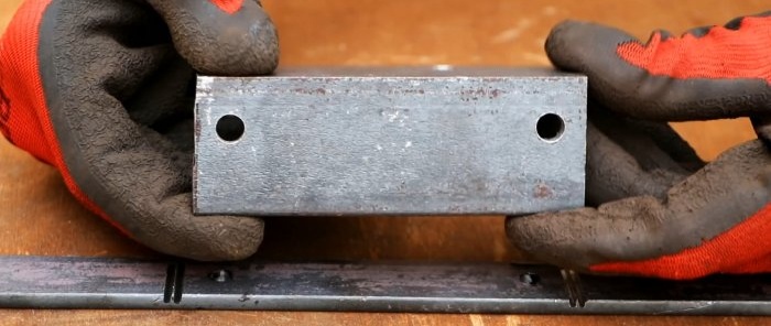 Cara membuat lampiran pengisar untuk pengisar sudut daripada besi buruk