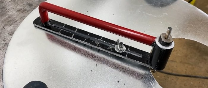 DIY milling compass para sa screwdriver