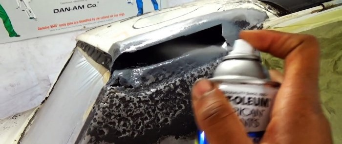 Cómo reparar por corrosión la carrocería de un coche sin soldadura