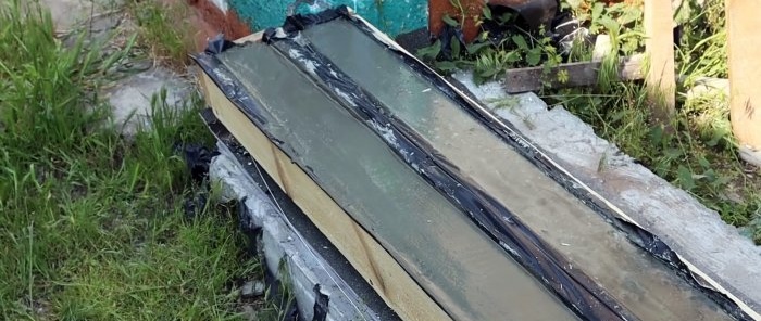 Jednoduchá technológia na výrobu hladkých, úhľadných betónových stĺpov doma