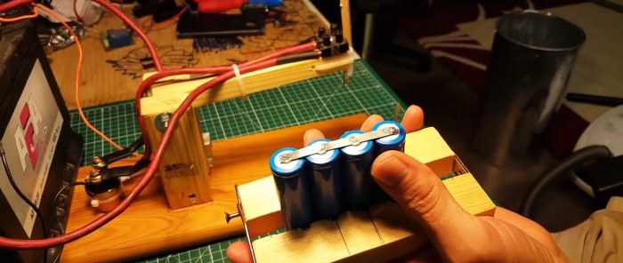 How to make a resistance welding machine from a car battery