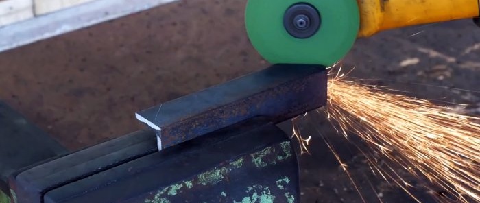 Hvordan lage en tredreiebenk fra en vinkelsliper