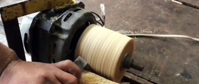 Hoe maak je een bandschuurmachine op basis van een wasmachinemotor