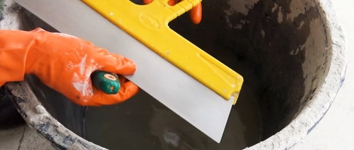 How to clean stale spatulas and trowels from the solution