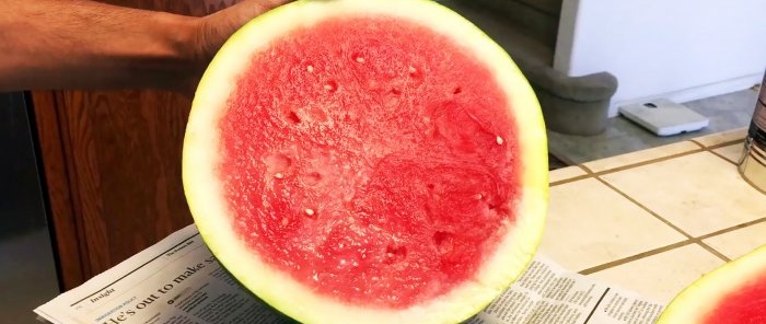 4 tegn på, hvordan man får øje på en sød vandmelon