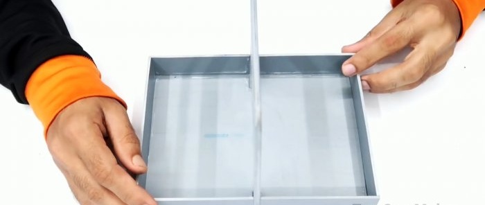 Ako vyrobiť skladaciu skrinku na náradie z PVC rúrky