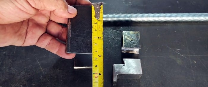 Cum să faci o clemă lungă cu un jgheab de ridicare pentru o muncă rapidă
