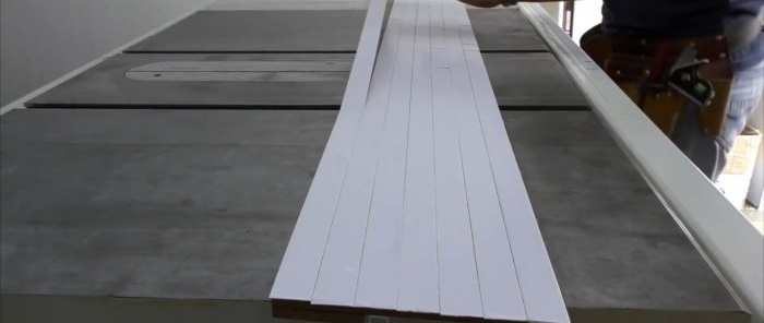 El testeresi için bir kılavuz nasıl yapılır ve tahtaları tam olarak sabit bir daire testerede olduğu gibi keser