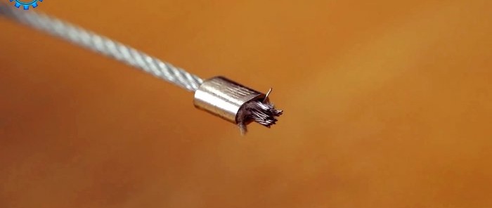 4 idei pentru fixarea cablurilor de oțel