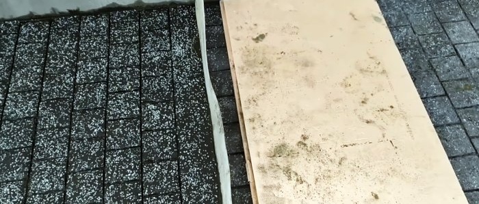 Kaip pigiai pasidaryti grindinio plokštes be vibruojančio stalo