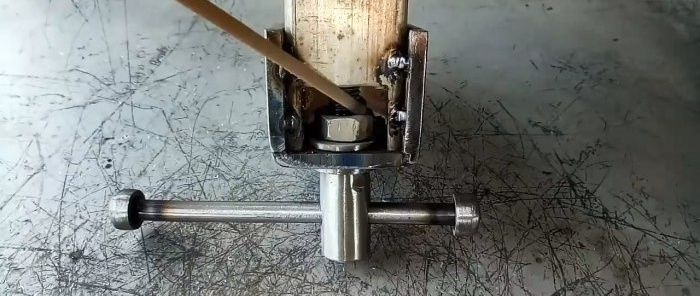 צבת הידוק תוצרת בית עם מנגנון הזזה ייחודי
