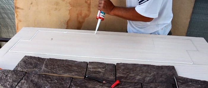 Hvordan lage et stempel for trykt betong