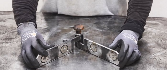Bagaimana untuk membuat pemegang magnet untuk kimpalan di mana-mana sudut yang anda tidak boleh beli di kedai