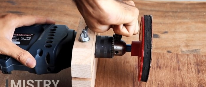Hur man gör en enkel slipmaskin baserad på en borr