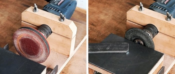 Matkaba dayalı basit bir taşlama makinesi nasıl yapılır