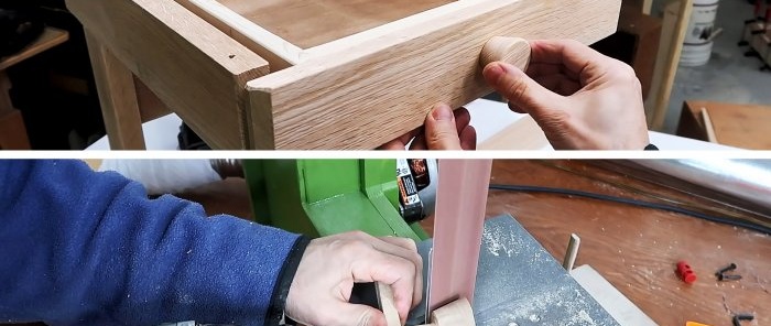 Cum să faci ușor mânere rotunde de mobilă fără strung