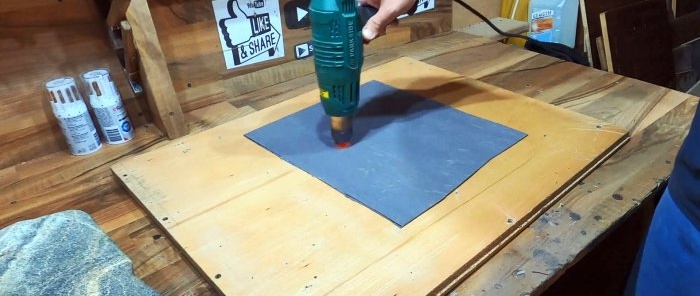Jak vyrobit list z PVC trubky a použít ji pro své kutilské projekty