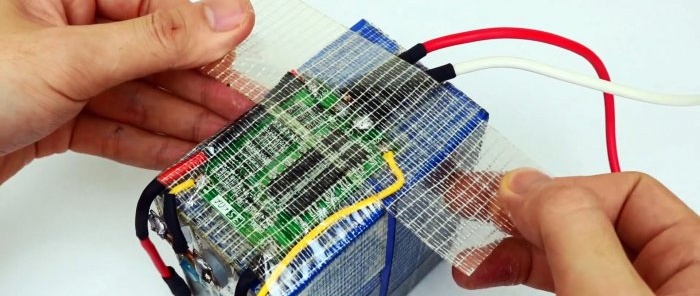 How to make a 220 V 50 Hz battery