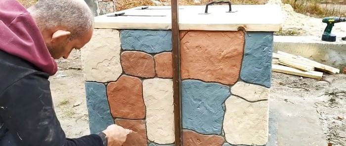 Как да направите шикозен каменен декор с помощта на лепило за плочки