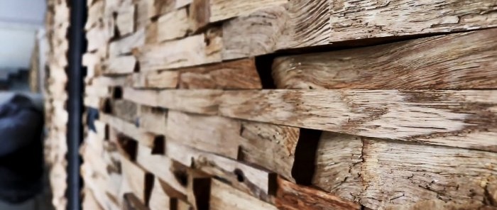 วิธีสร้างสรรค์การตกแต่งผนังด้วยไม้จากเศษไม้