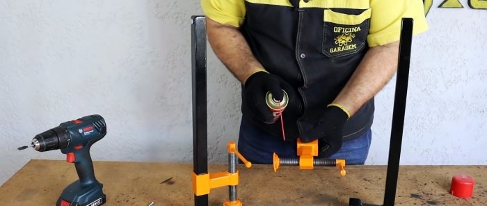 How to make a large clamp from a profile