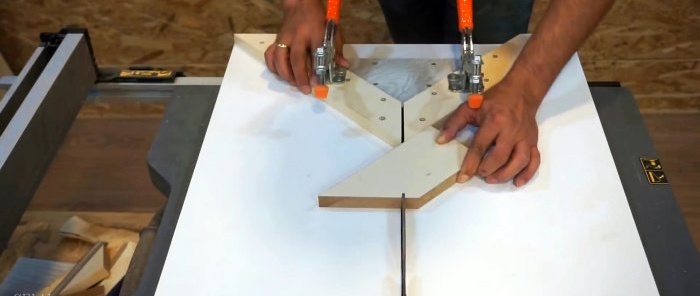 Kırlangıç ​​​​kuyruğu kutusu bağlantısı için bir yönlendirici için bir aparat nasıl yapılır