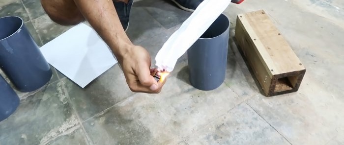 3 Möglichkeiten, aus einem runden PVC-Rohr ein quadratisches Rohr zu machen