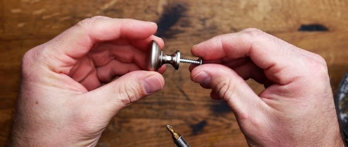 8 moduri de a repara firele rupte într-un mâner de mobilă