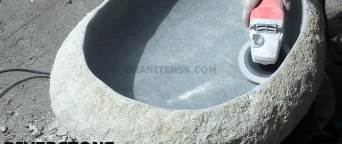 Cómo hacer una concha a partir de una roca de río.