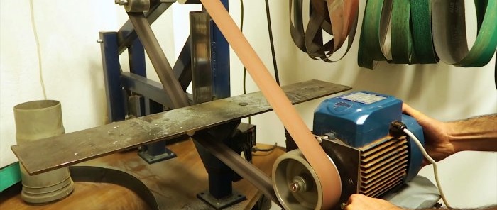 Как да излеете шайба за лентова мелница от алуминий